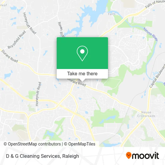 D & G Cleaning Services map