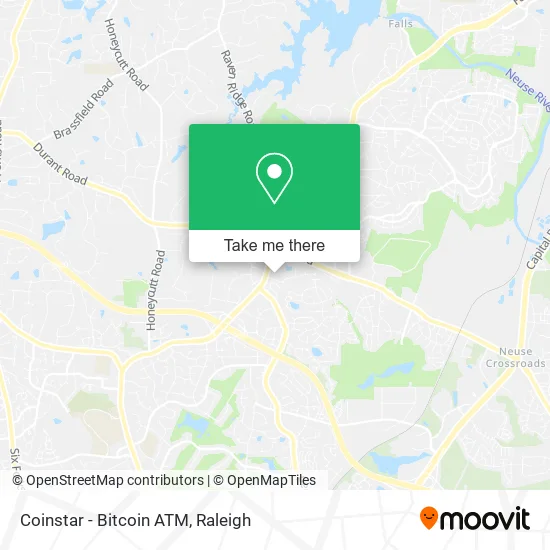 Coinstar - Bitcoin ATM map