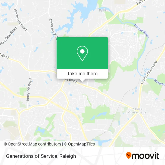 Generations of Service map