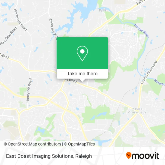 East Coast Imaging Solutions map