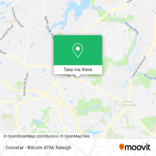 Coinstar - Bitcoin ATM map