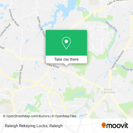 Mapa de Raleigh Rekeying Locks