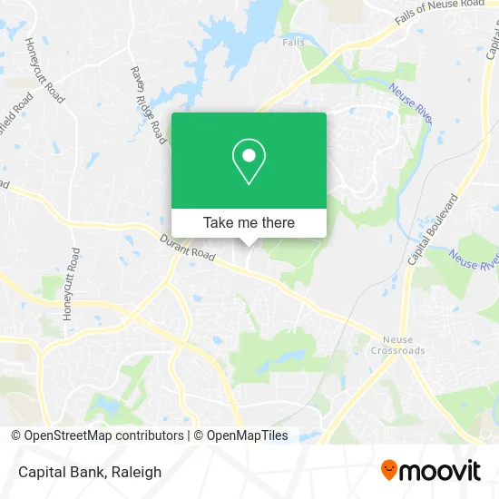 Capital Bank map