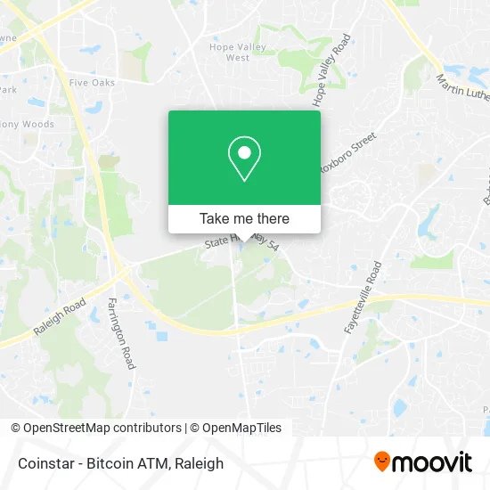 Coinstar - Bitcoin ATM map