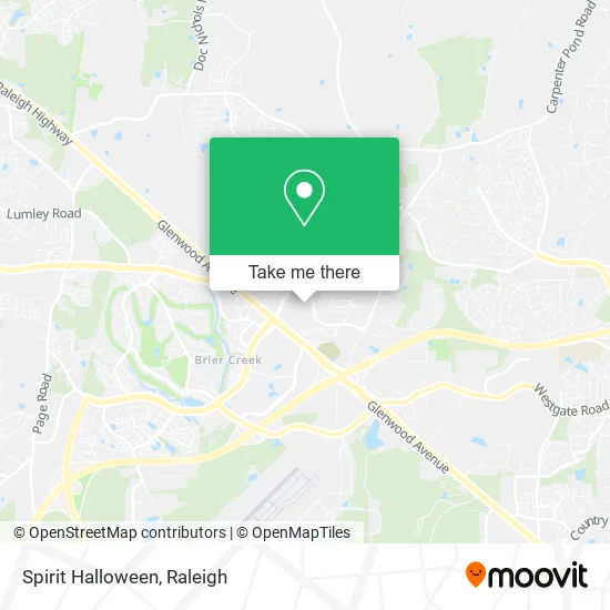 Spirit Halloween map