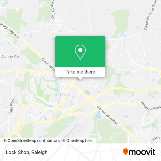 Mapa de Lock Shop