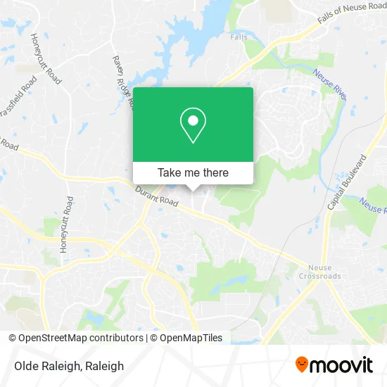 Olde Raleigh map