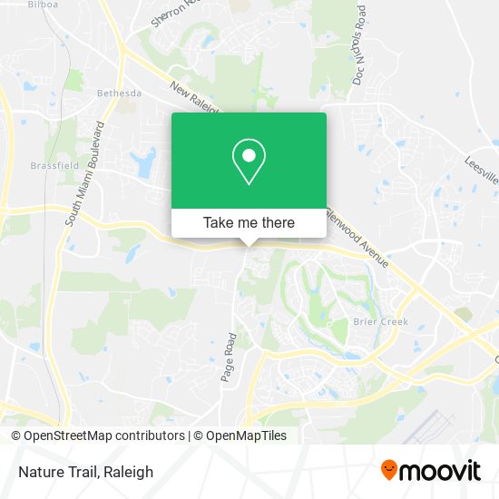Mapa de Nature Trail
