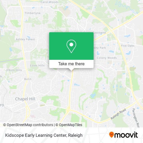Kidscope Early Learning Center map