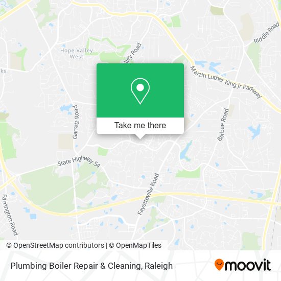 Mapa de Plumbing Boiler Repair & Cleaning