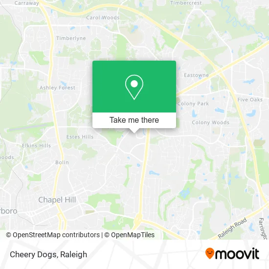 Mapa de Cheery Dogs