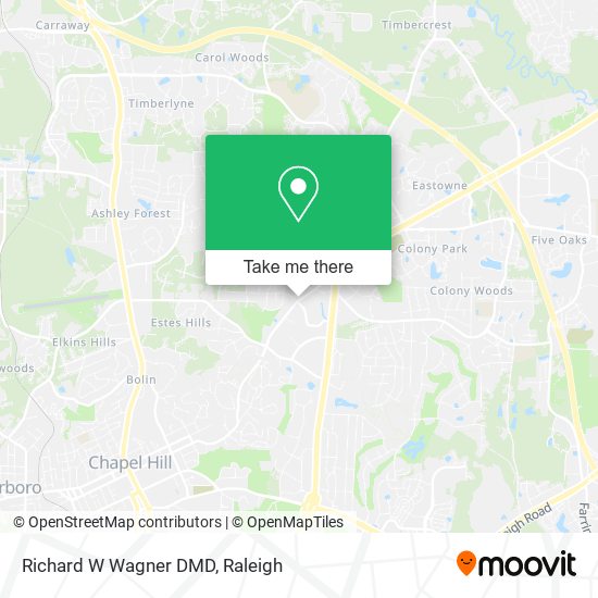 Mapa de Richard W Wagner DMD