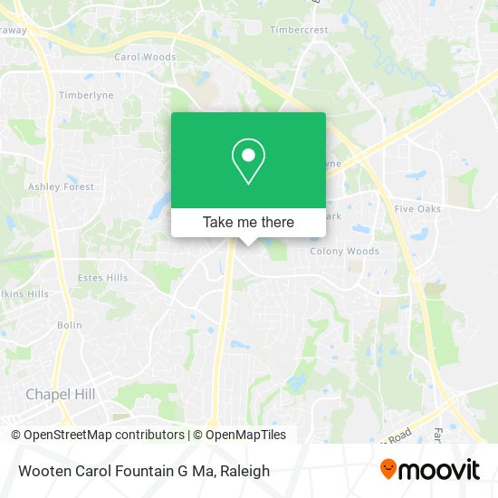 Wooten Carol Fountain G Ma map