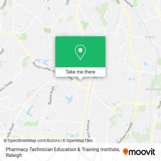 Mapa de Pharmacy Technician Education & Training Institute