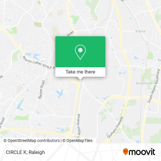 Mapa de CIRCLE K