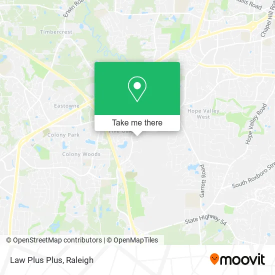 Law Plus Plus map