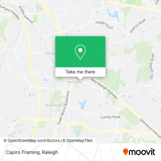 Capiro Framing map