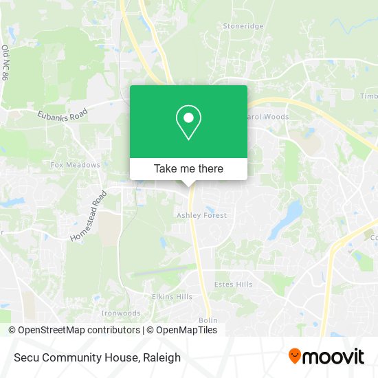 Mapa de Secu Community House