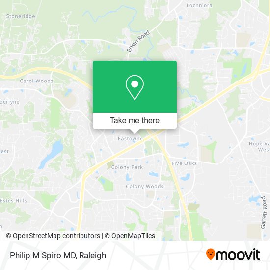 Mapa de Philip M Spiro MD