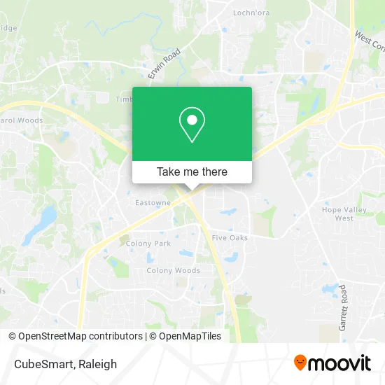 CubeSmart map