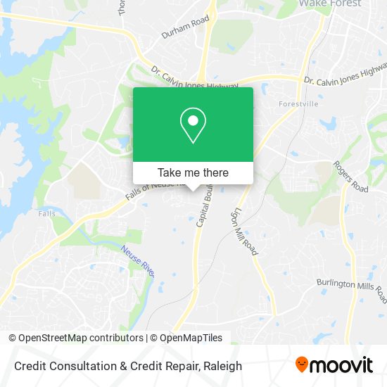 Mapa de Credit Consultation & Credit Repair