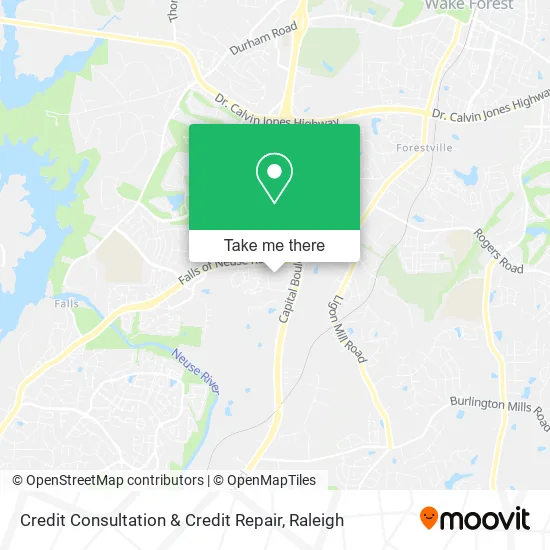 Credit Consultation & Credit Repair map