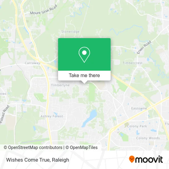 Wishes Come True map