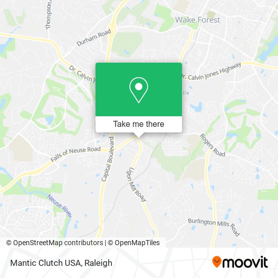 Mapa de Mantic Clutch USA