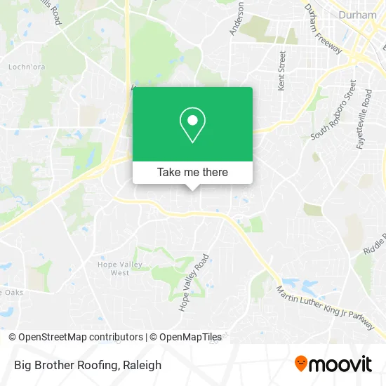 Big Brother Roofing map
