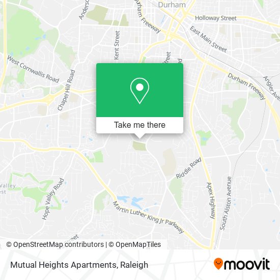 Mapa de Mutual Heights Apartments