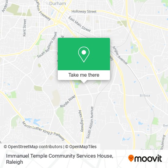 Mapa de Immanuel Temple Community Services House