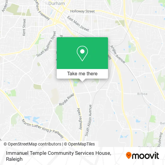 Immanuel Temple Community Services House map