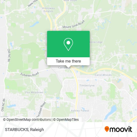 Mapa de STARBUCKS
