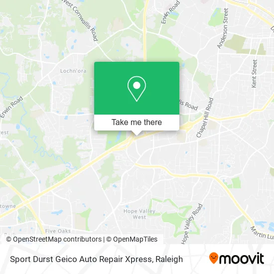 Sport Durst Geico Auto Repair Xpress map