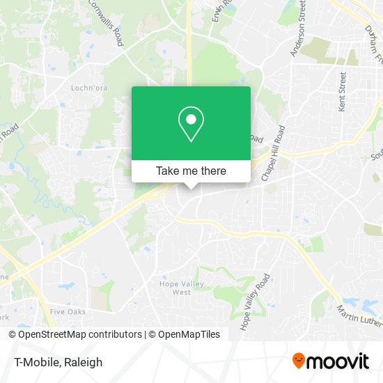 T-Mobile map