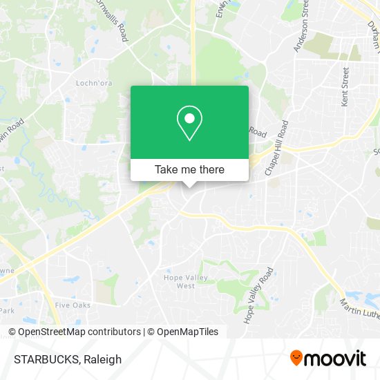 Mapa de STARBUCKS