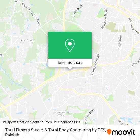 Total Fitness Studio & Total Body Contouring by TFS map