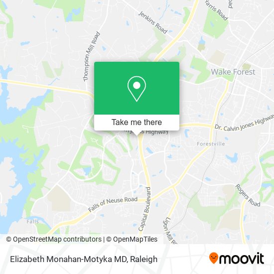 Mapa de Elizabeth Monahan-Motyka MD
