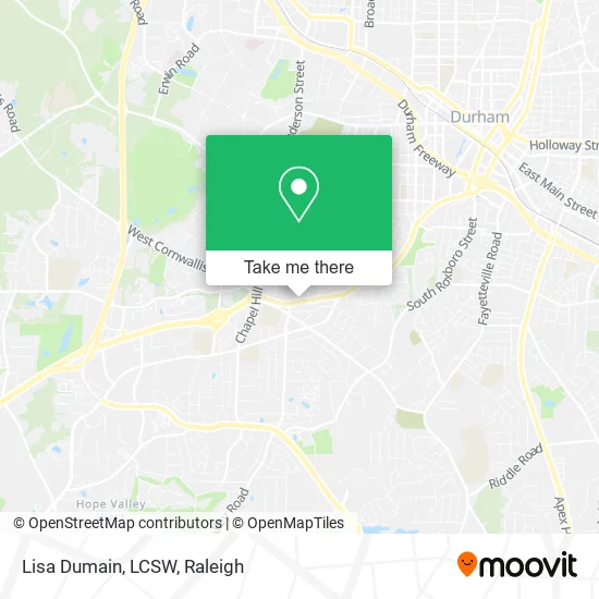 Lisa Dumain, LCSW map