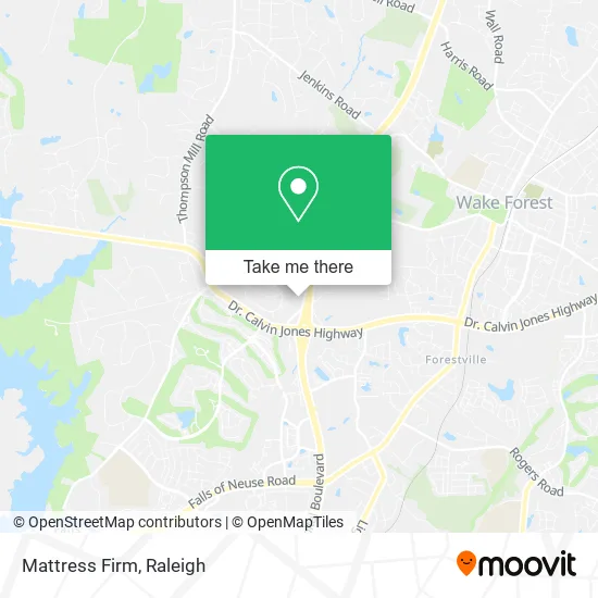 Mattress Firm map