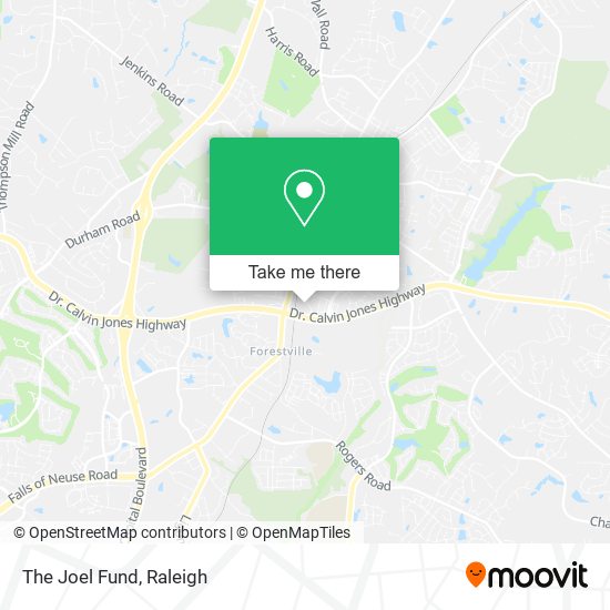 Mapa de The Joel Fund