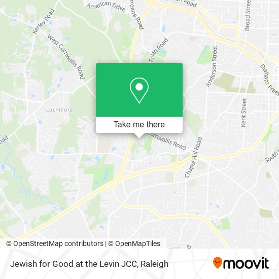 Jewish for Good at the Levin JCC map