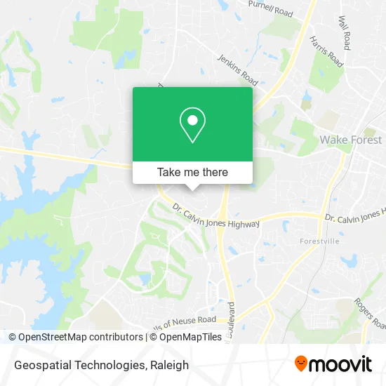 Geospatial Technologies map