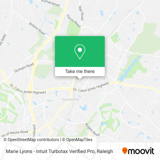 Marie Lyons - Intuit Turbotax Verified Pro map