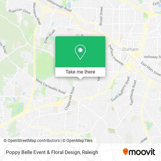 Poppy Belle Event & Floral Design map