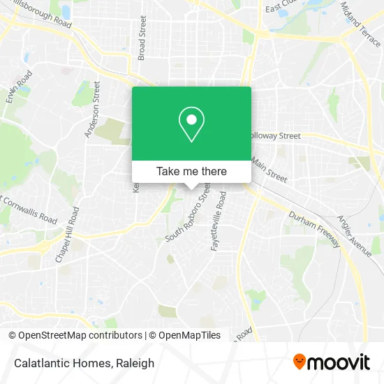 Mapa de Calatlantic Homes