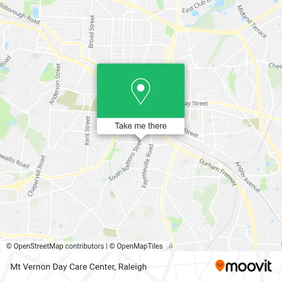 Mt Vernon Day Care Center map