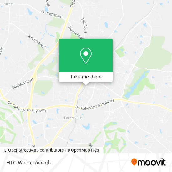 HTC Webs map