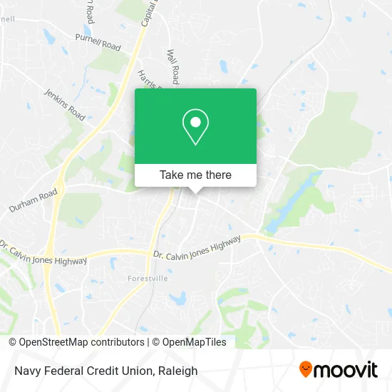 Navy Federal Credit Union map