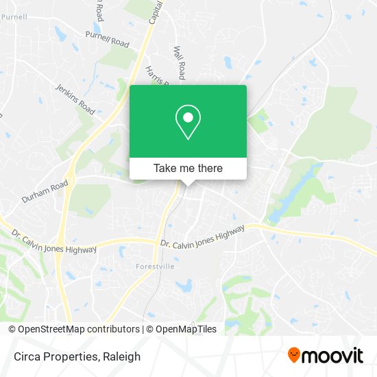 Mapa de Circa Properties